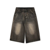 Vintage Wash Long Length Jorts Newgew