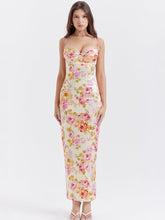 Ivory Floral Maxi Dress Newgew Dresses