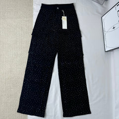 High-Waisted Starry Sky Jeans PinTow