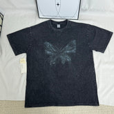 Printed Vintage-Wash Short-Sleeve T-Shirt PinTow