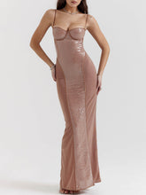 Strappy Sequin Maxi Dress Newgew Dresses