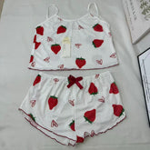 Strawberry Heart Patterned Set PinTow