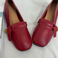 Soft-Soled Retro Comfortable Flat Shoes PinTow
