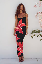 DEIA Midi Dress - Black Lily Newgew Dresses