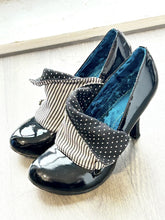 Retro Polka Dot Flip-Flops With High Heels Newgew