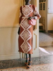 Calitta Gorgeous Printed Maxi Dress Newgew Dresses