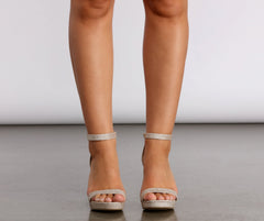 Sparkle The Most Glitter Platform Stiletto Heels Newgew