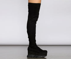 Trend Alert Thigh High Platform Boots Newgew