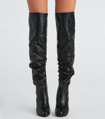 Work It Girl Over-The-Knee Boots Newgew