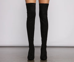 Sleek Story Over The Knee Boots Newgew