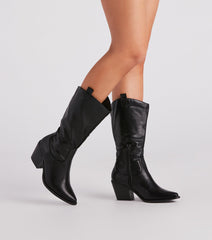 On A Western Kick Cowboy Boots Newgew
