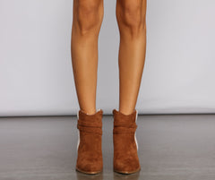 Cute And Cozy Faux Suede Booties Newgew
