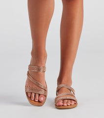 Perfect Sparkle Rhinestone Sandals Newgew