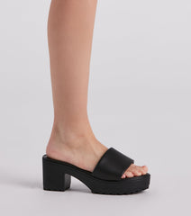 Total Trendsetter Chunky Platform Sandals Newgew