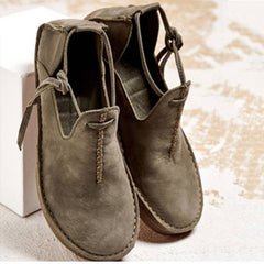 Super Comfort Round Toe Casual Lace-Up Flat & Loafers Newgew