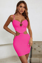 Vikiya Strappy Party Dress Set Newgew