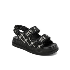 Tweed Sandals Newgew