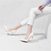 Stiletto High Heels Patent Leather Shoes Newgew