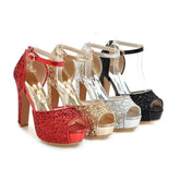 High Heel Platform Sandals Newgew