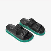 Tata Color Block Wedge Sandals Newgew