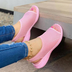 Open Toe Mesh Comfort Sandals Pairmore
