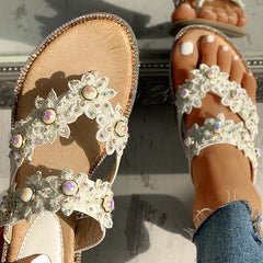 Studded Toe Post Flat Slipper Pairmore