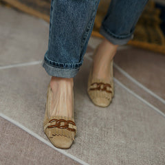 Irina Winter Low Heel Loafers Newgew