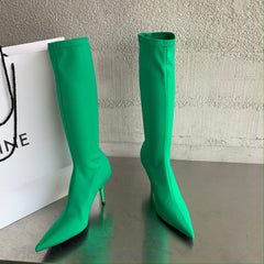Pointed Toe Stiletto Boots Newgew