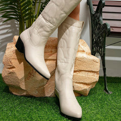 Western Cowboy Embroidered Boots Newgew