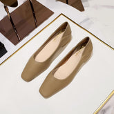 Square-toe Kitten Flats Newgew