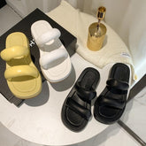 Newbella Puffy Dual Vamp Slide Sandals Newgew