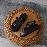 Strappy Platform Sandals Newgew