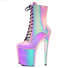 8 inch Luminous dancing boots Newgew