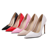 Patent Leather High Heels Pumps Newgew