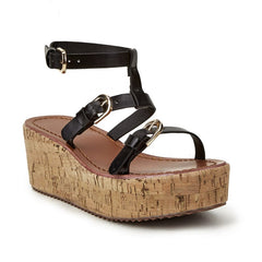 Newbella Gladiator Wedge Sandals Newgew