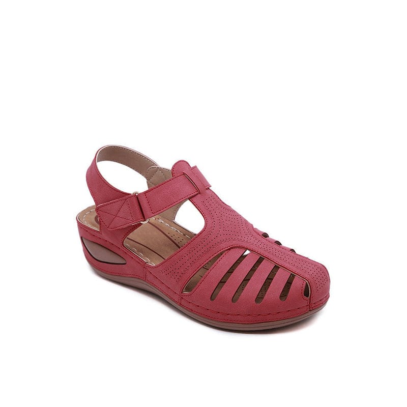Women Vintage Wedge Sandals Newgew