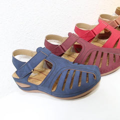 Women Vintage Wedge Sandals Newgew
