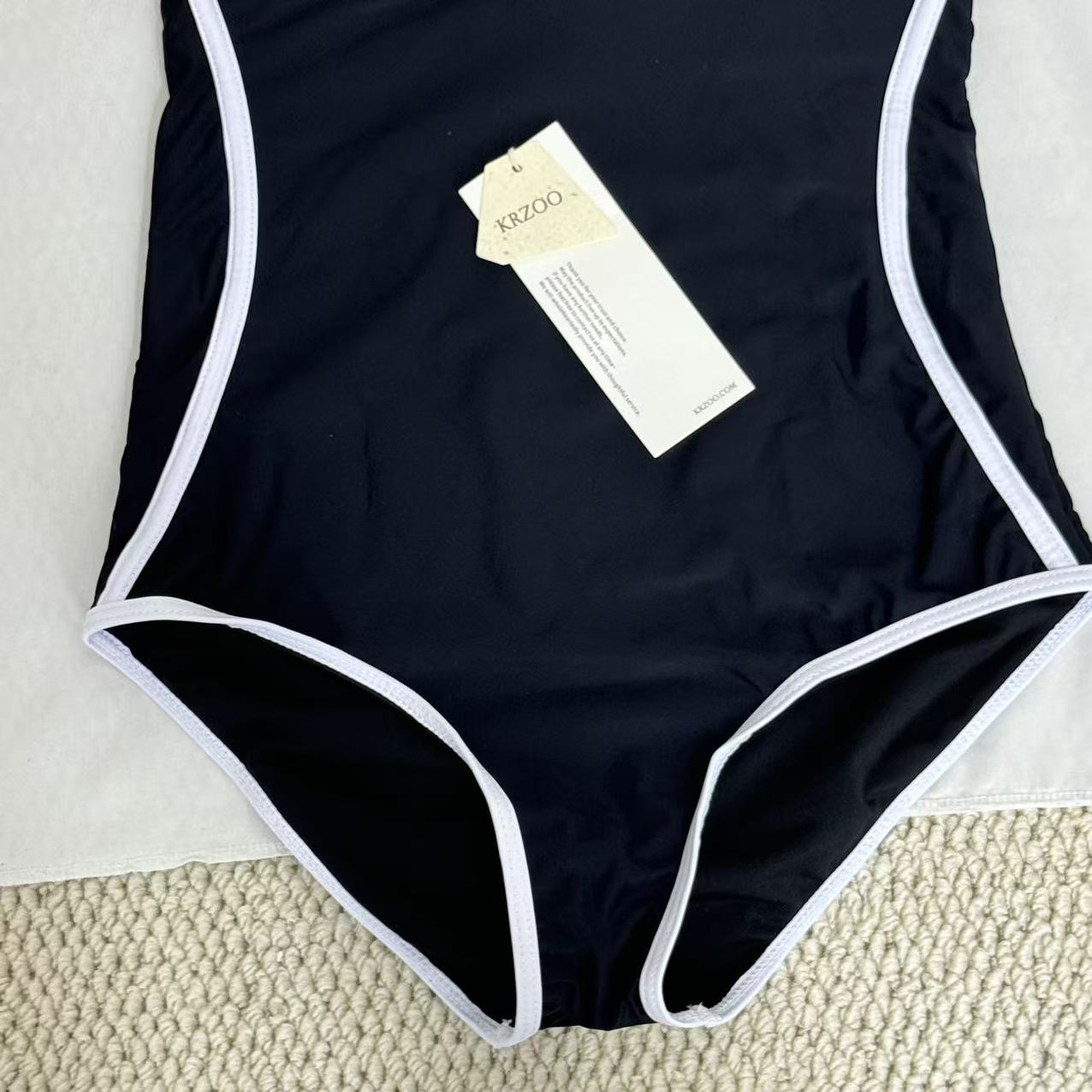 High-Waisted Slimming Swimsuit PinTow