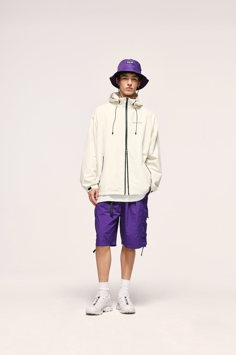 Zip Up Water Repellent Hooded Jacket Newgew