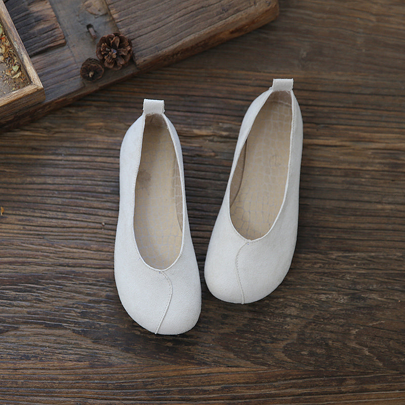 Women Retro Flat Comfortable Flats Casual Shoes Newgew Shoes