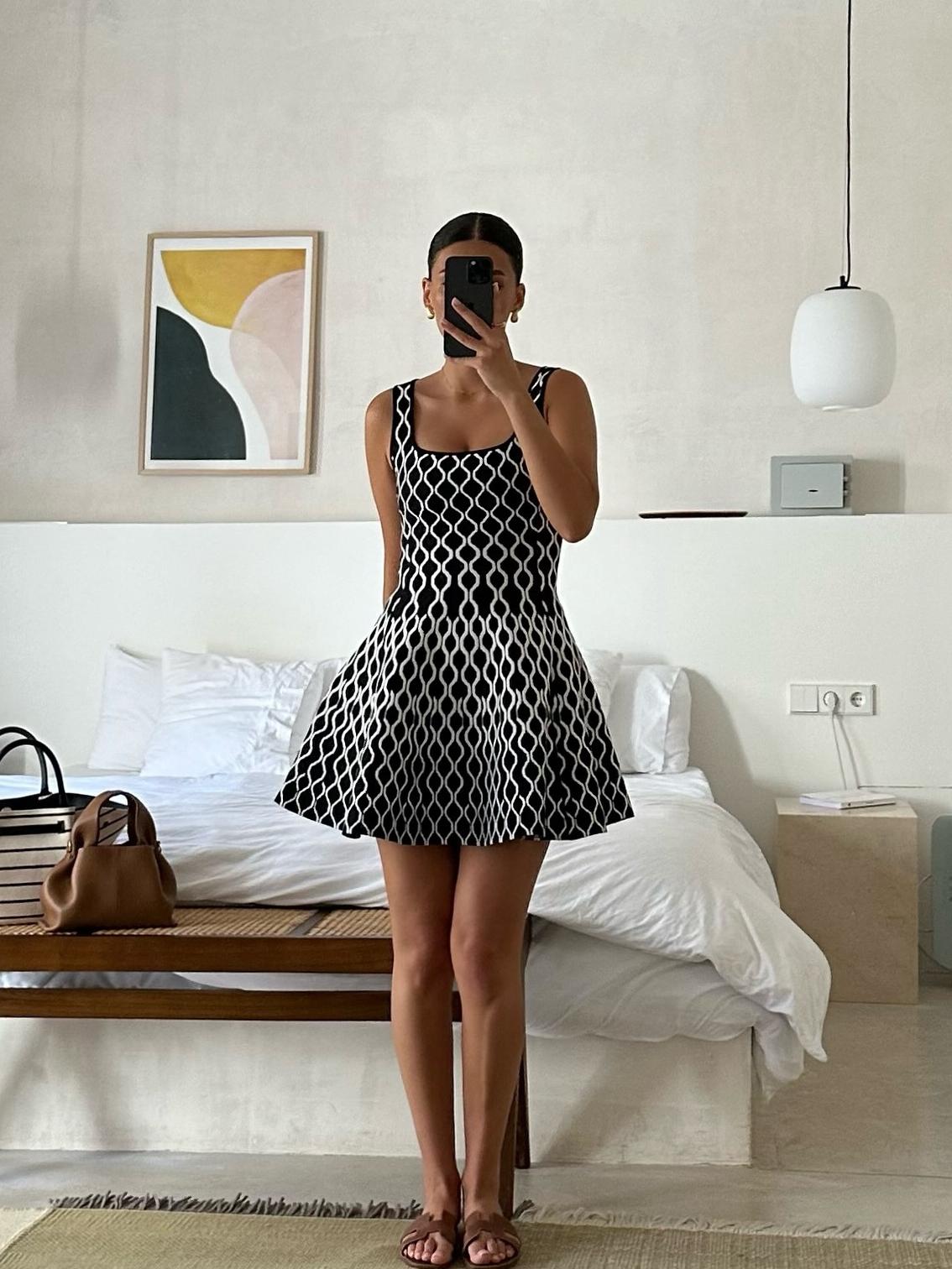 Wave Stripe Knit Dress Description Newgew Dresses