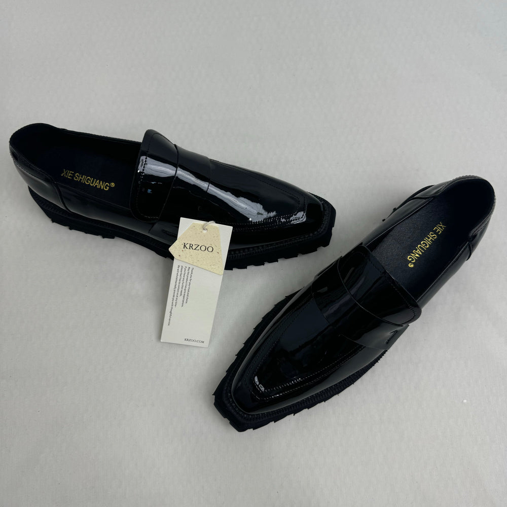 British Pointed-Toe High-Heeled Shoes PinTow