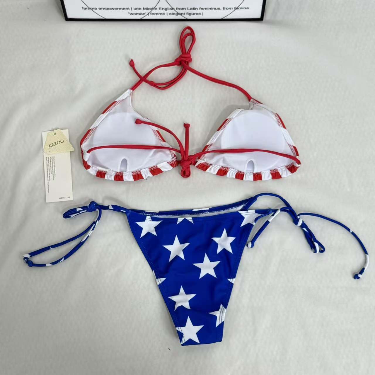 Strappy Necked Swimming Suit PinTow