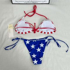 Strappy Necked Swimming Suit PinTow