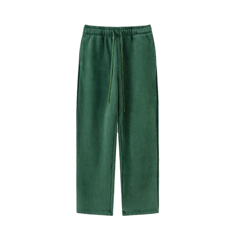 Essential Acid Wash Straight Leg Joggers Newgew