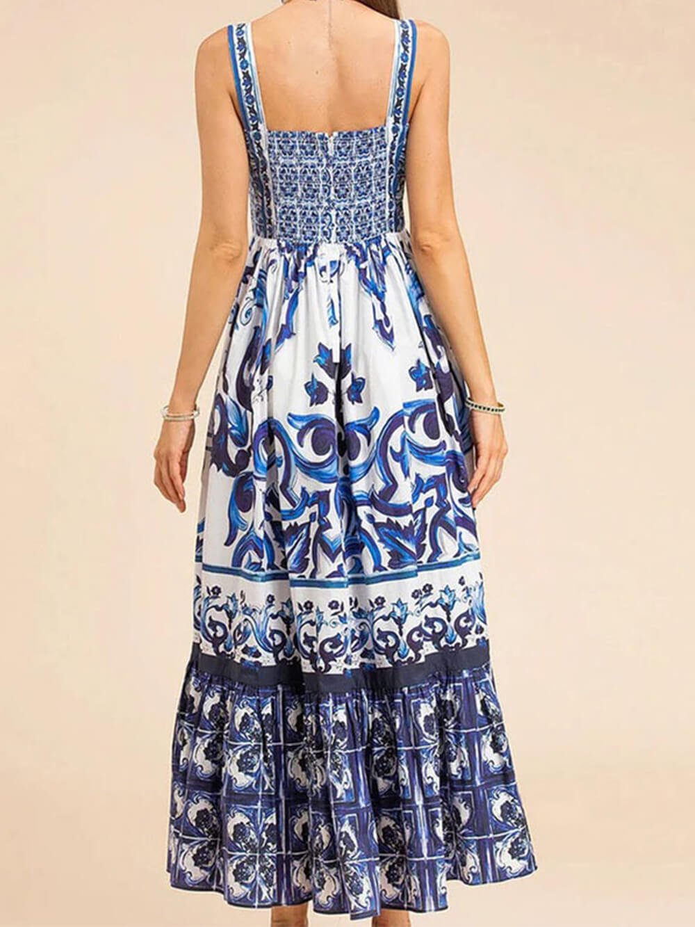 Casual Sling Print Loose Dress Newgew Dresses