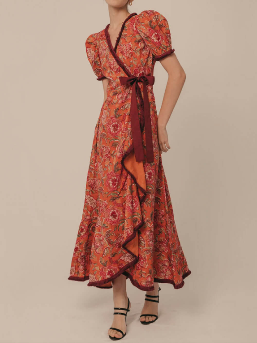Bohemian Vintage Midi Dress Newgew Dresses