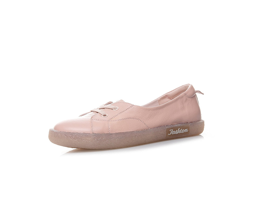 Women Casual Soft Leather Antiskid Flats Newgew Shoes