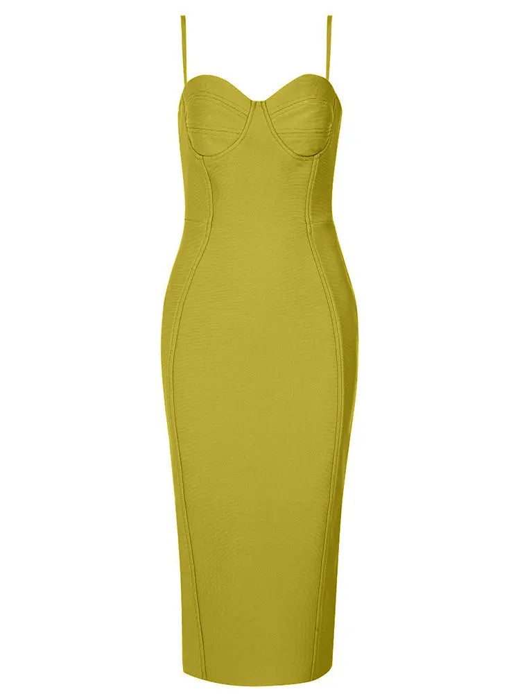 Vintage Bandage Backless Dress Newgew Dresses