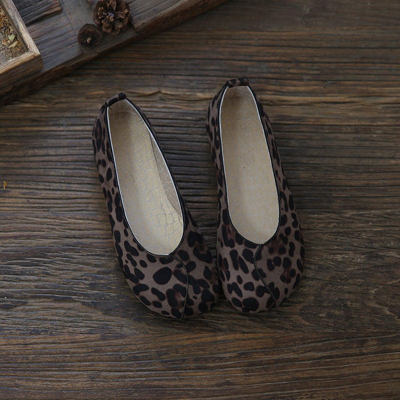 Women Retro Flat Comfortable Flats Casual Shoes Newgew Shoes